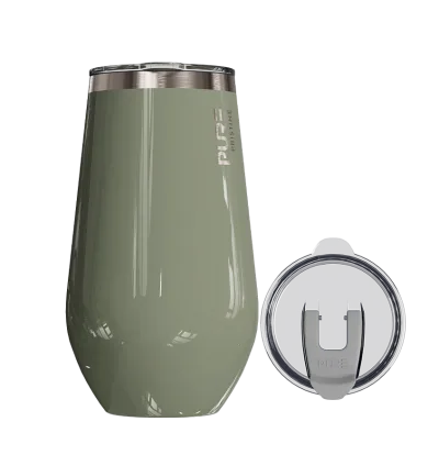 Halfsies Wine 16oz Solid – Olive