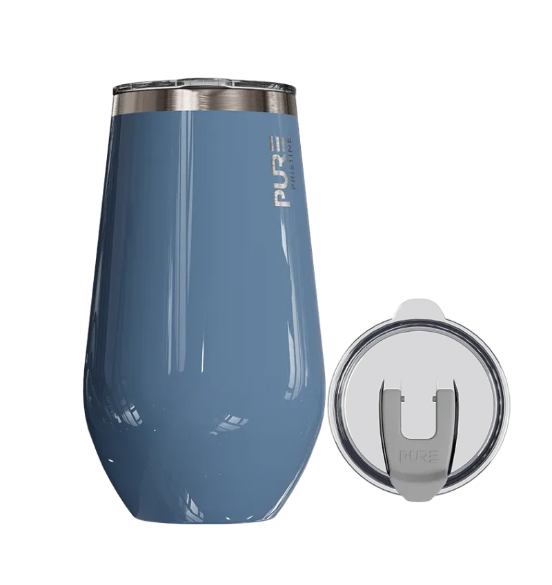 Halfsies Wine 16oz Solid – Denim