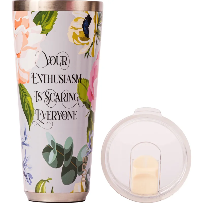 Twistie Tumbler 32oz Sassy – Your enthusiasm is scaring everyone