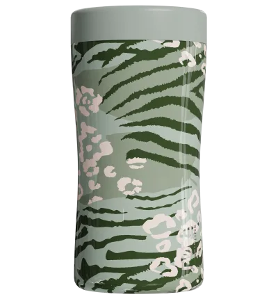 Kojak Can Cooler 12oz Patterns – Sage Animal Print