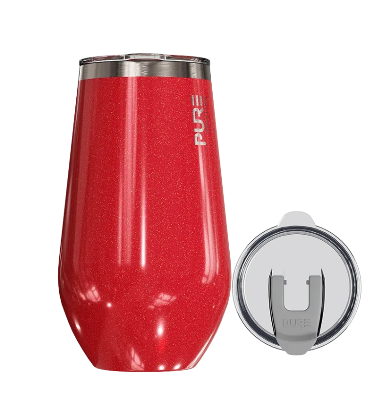 Halfsies Wine 16oz Solid – Ruby