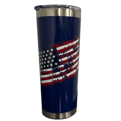 22oz Twistie Tumbler - American Flag