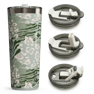 Twistie Tumbler 32oz Patterns – Sage Animal Print