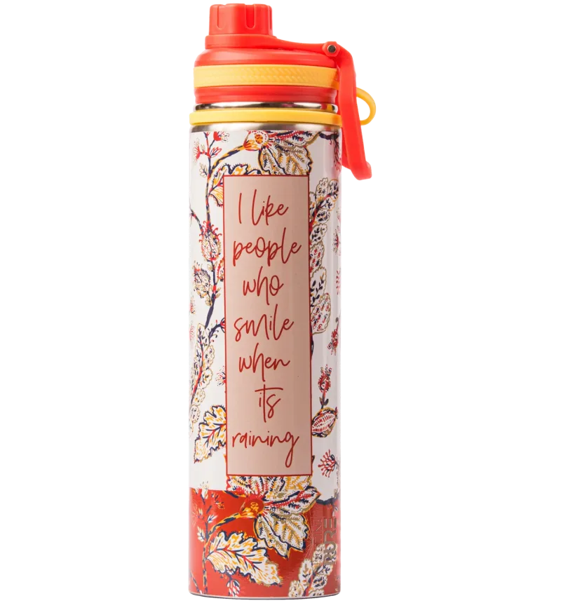 Endurance Bottle 25oz Sassy – I Like People Who Smile When It's Raining
