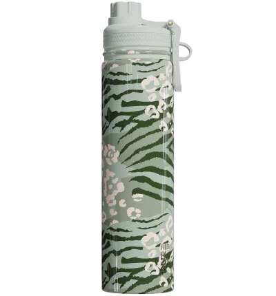 Endurance Bottle 25oz Patterns – Sage Animal Print