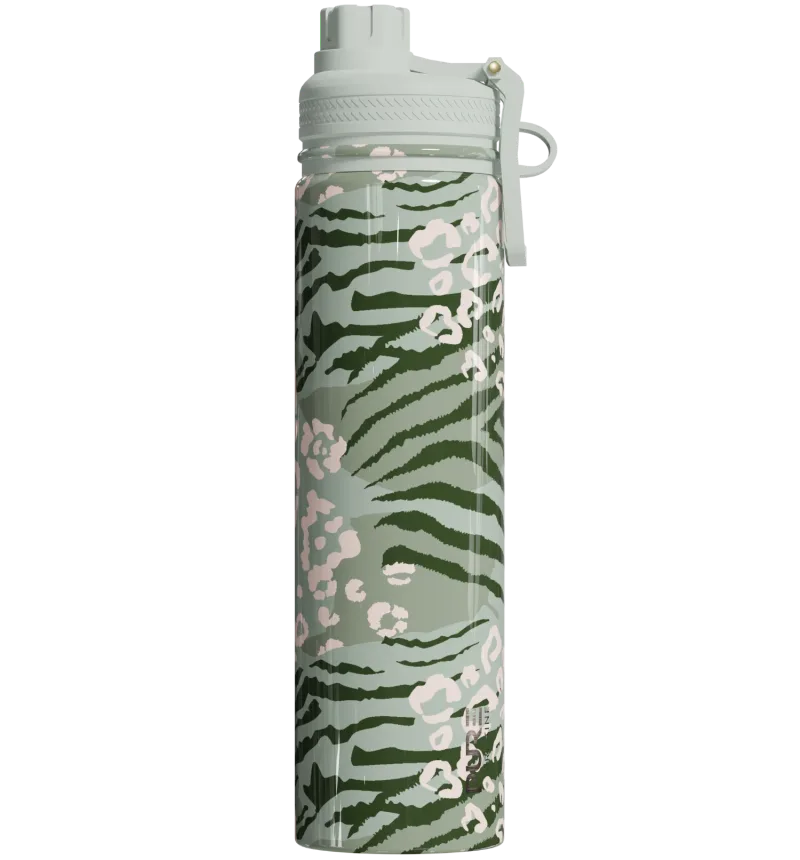 Endurance Bottle 25oz Patterns – Sage Animal Print