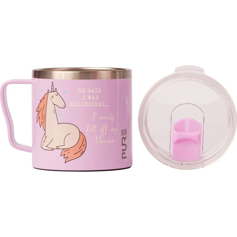 Big Bertha Coffee Mug 16oz Sassy – He said I was delusional... I nearly fell off my unicorn