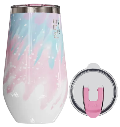 Halfsies Wine 16oz Patterns – Peace & Love