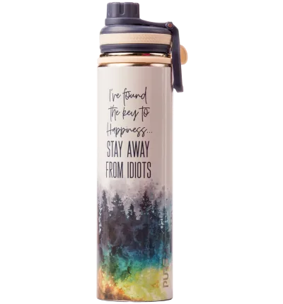 Endurance Bottle 25oz Sassy – I've found the key to happiness; stay away from idiots